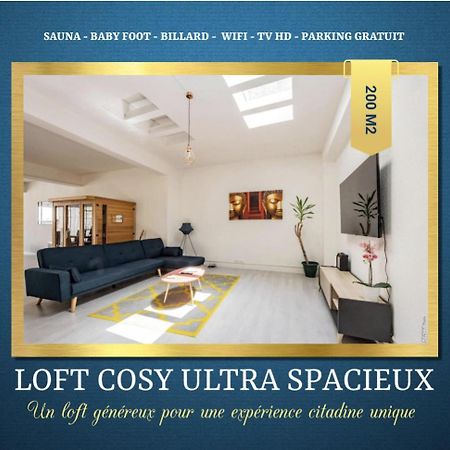 Loft Cosy - Hypercentre - Sauna - 200M2 - Wifi Graulhet Zewnętrze zdjęcie